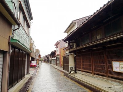 金屋町の町並み